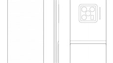 Patent skládacího smartphonu znaky Vivo