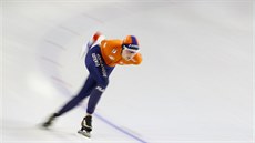 Nizozemka Irene Schoutenová bhem závodu na 3000 metr v rámci mistrovství...