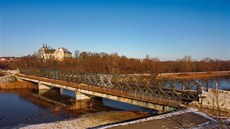 Havarijní most v Drnholci na Břeclavsku, který letos čeká rekonstrukce za 58...