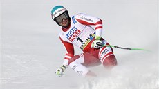 Vincent Kriechmayr po sjezdu na mistrovství svta v Cortin d'Ampezzo.