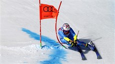 Luca De Aliprandini v obřím slalomu na MS v Cortině d'Ampezzo.