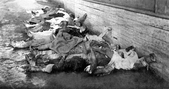 Březen 1921. Oběti bojů v Kronštadtu