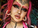 Dvaadvacetiletá Salla Mikkonenová z Finska za svj ivot stihla tetování v...