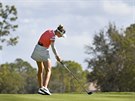 Americká golfistka Nelly Kordová na turnaji v Orlandu