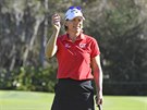 védská golfistka Annika Sörenstamová na turnaji v Orlandu