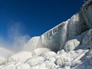 Niagárské vodopády pokryl led, který vytvoil krajinu jak z pohádky.