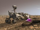 Po pistání vozítka na povrchu Marsu (23.února 2021)