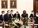 Aktuální jednání probíhají. Praha Poslanecká snmovna (26.únor 2021)
