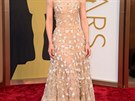 Hereka Cate Blanchettová pi pedávání Oscar v roce 2014 v tlové rób s...