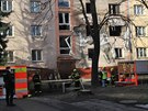 V Ostrav-Hrabvce zasahovali hasii po vbuchu a poru bytu v prvnm pate...