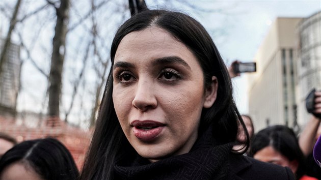 Manželka mexického narkobarona Joaquína Guzmána Emma Coronelová Aispurová na snímku z roku 2019