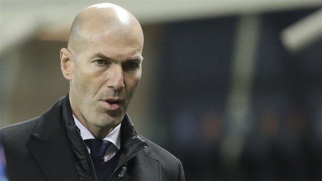 Zinédine Zidane, trenér Realu Madrid.