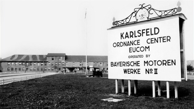 V Karlsfeldu byl sklad arzenálu a údržby – největší opravářské středisko...