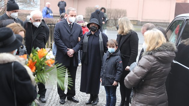 pohřeb Otakar Černý (22.únor 2021)