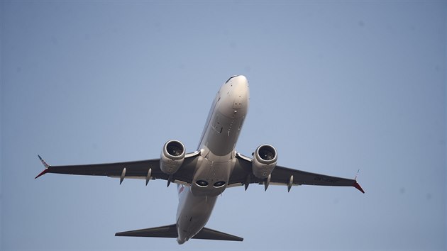 Letadla Boeing 737 MAX byla téměř dva roky odstavena kvůli nehodám, v závěru ledna jejich provoz povolila Evropská agentura pro bezpečnost letectví. (25.únor 2021)