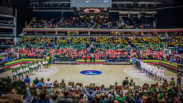 V únoru 2020, když se ještě na basketbal smělo, přivítali Litevci český výběr skvělou kulisou.