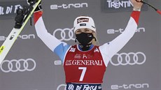 výcarská lyaka Lara Gutová-Behramiová se raduje z vítzství ve sjezdu ve Val...