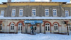 Budova historického nádraží v Moldavě zůstane obci, která ho chce opravit.