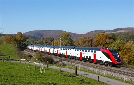 Budoucnost vcarskch vlak je v patrovch soupravch. SBB je zavedly poprv v...