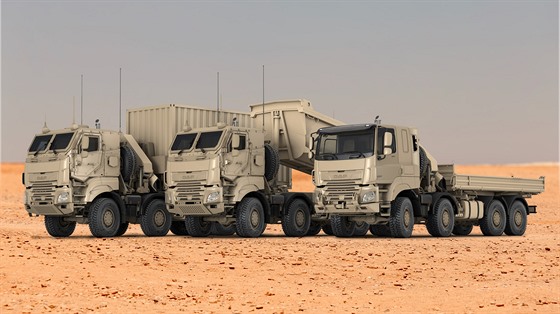 Vozidla série CF Military automobilky DAF, na jejich výrob pro belgickou...
