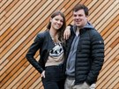 Gabriela Blahov� a Jakub Zavia�i� s� na Hodon�nsku postavili domov sn� ze �ty�...