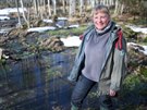 Ivana Bufkov� je odbornou garantkou projektu Life for Mires, kter� obnovuje...