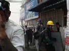 Myanmarské ozbrojené sloky spustily palbu proti demonstrantm v Rangúnu
