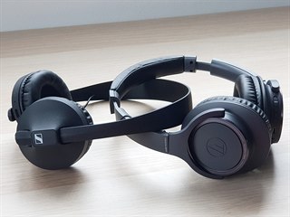 Sennheiser HD-250BT a AudioTechica ATH-SR30BT