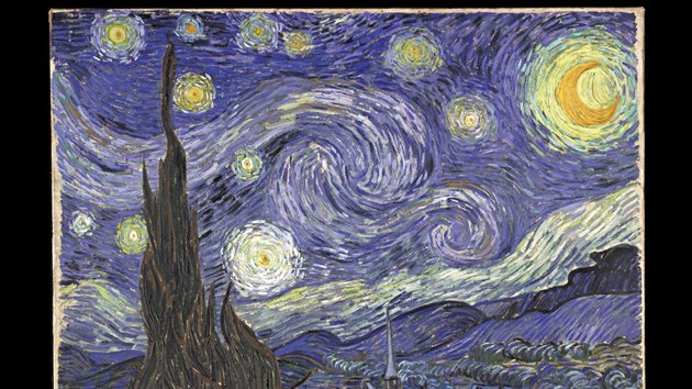 Vincent van Gogh - Hvzdn obloha diamantov malovn / mozaika