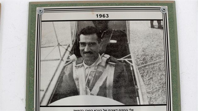 Izraelsk agent Eliahu Cohen na archivnm snmku