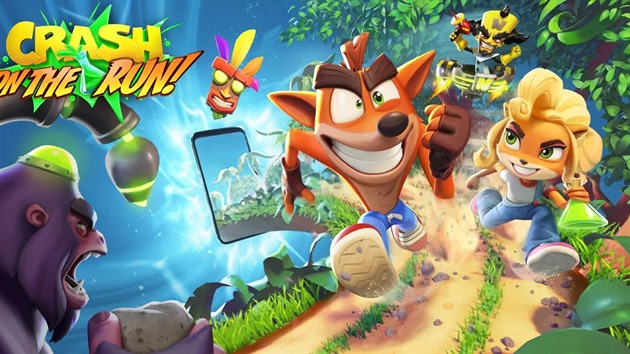 Crash Bandicoot: On the Run&#8234;!