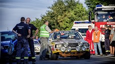 tveice jezdc Mich&#232;le Mouton, Hannu Mikkola, Stig Blomqvist a Walter...