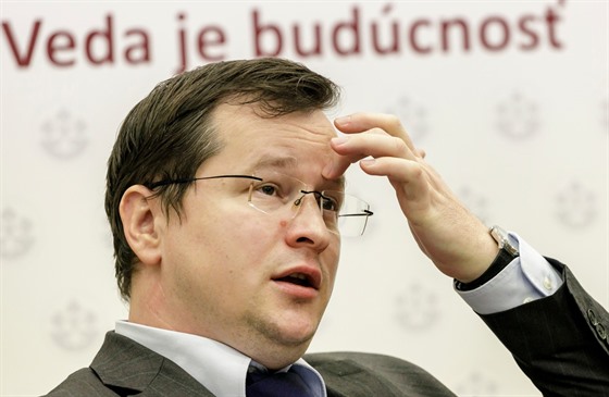 Slovenský exministr kolství Juraj Draxler (14. prosince 2017)