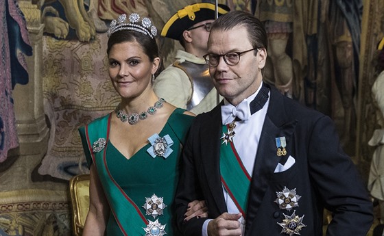 védská korunní princezna Victoria a princ Daniel (Stockholm, 13. listopadu...