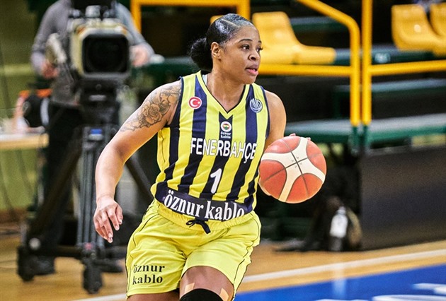 Basketbalistka Vaughnová si s Fenerbahce finále Euroligy nezahraje