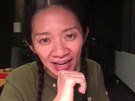 Chloé Zhaová na virtuálním pedávání cen Zlatý globus (2020)