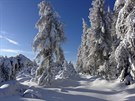 Letoní zima v okolí Nového Msta v Kruných horách