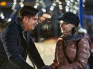 Vladimír Polívka a Anna Fialová ve filmu Vánoní píbh (2021)