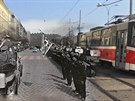 Adolf Hitler se dva dny po obsazen� �eskoslovenska zdr�el v Brn� asi dv� a p�l...