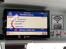 Autobusy jsou vybaveny vnitnm elektronickm informanm panelem  LCD...