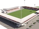 Firma Porr zveejnila, jak by Letn stadion vypadal po dokonen tribun i v...