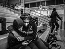 SPORT (SÉRIE):  © Chris Donovan; Basketbalový tým Flint Jaguars v americkém...