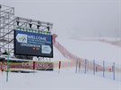 Finále Svtového poháru ve sjezdovém lyování komplikuje v Lenzerheide poasí.