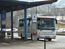 Autobusov� n�dra�� ve Vset�n� (b�ezen 2021)
