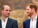 Princ William a princ Harry (Londýn, 26. dubna 2018)