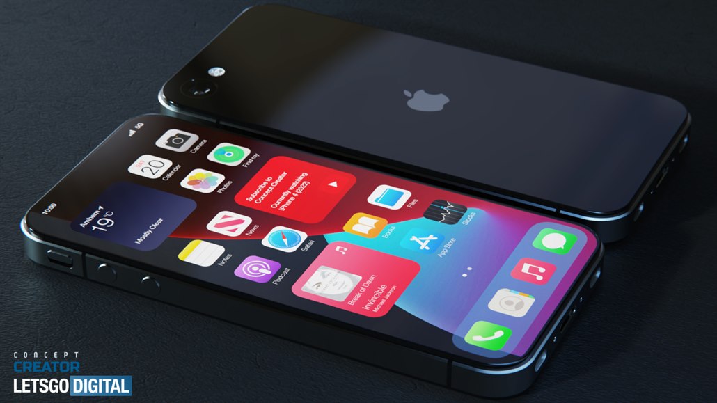Koncept Apple iPhone 4 2022