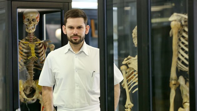 Pednosta Anatomickho stavu lkask fakulty Masarykovy univerzity Marek Joukal. (9. bezna 2021)