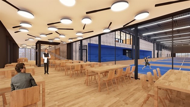 Na p�edm�st� Plzn� za�ala stavba nov� sportovn� v�ce��elov� haly Kra�ovsk� se z�zem�m, restaurac� a vlastn�m parkovi�t�m.