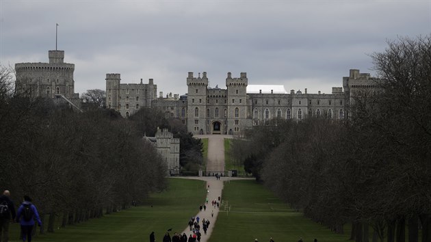 Hrad Windsor (16. března 2021)