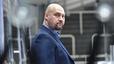 Majitel a trenér Komety Brno Libor Zábranský během třetího zápasu předkola play...